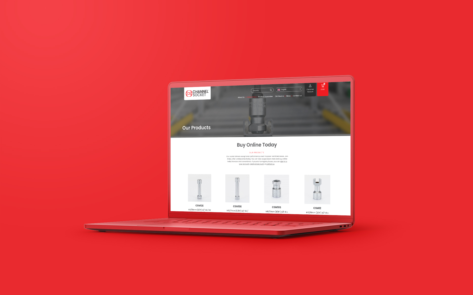 Channel Socket new website design and build and SEO by TIG