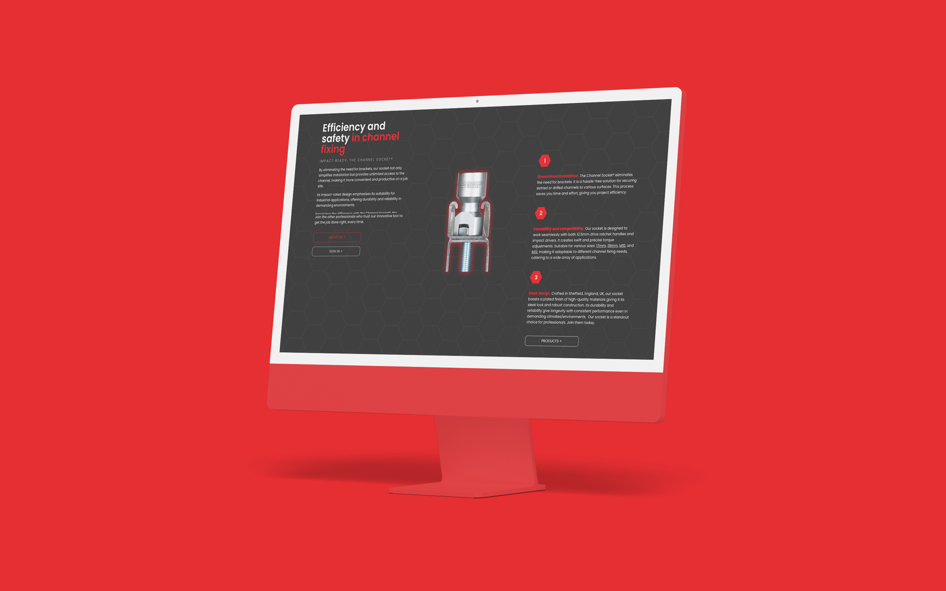 Channel Socket new website design, graphic design and SEO by TIG