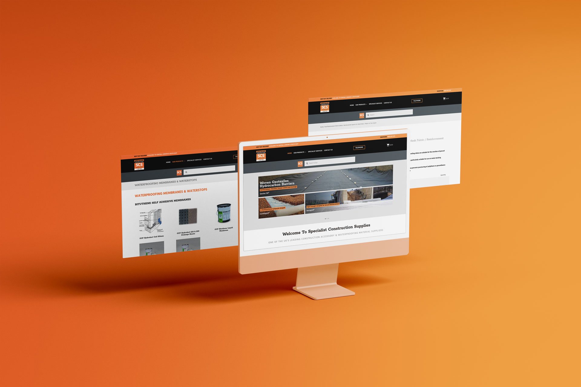 Specialist Construction new website by TIG