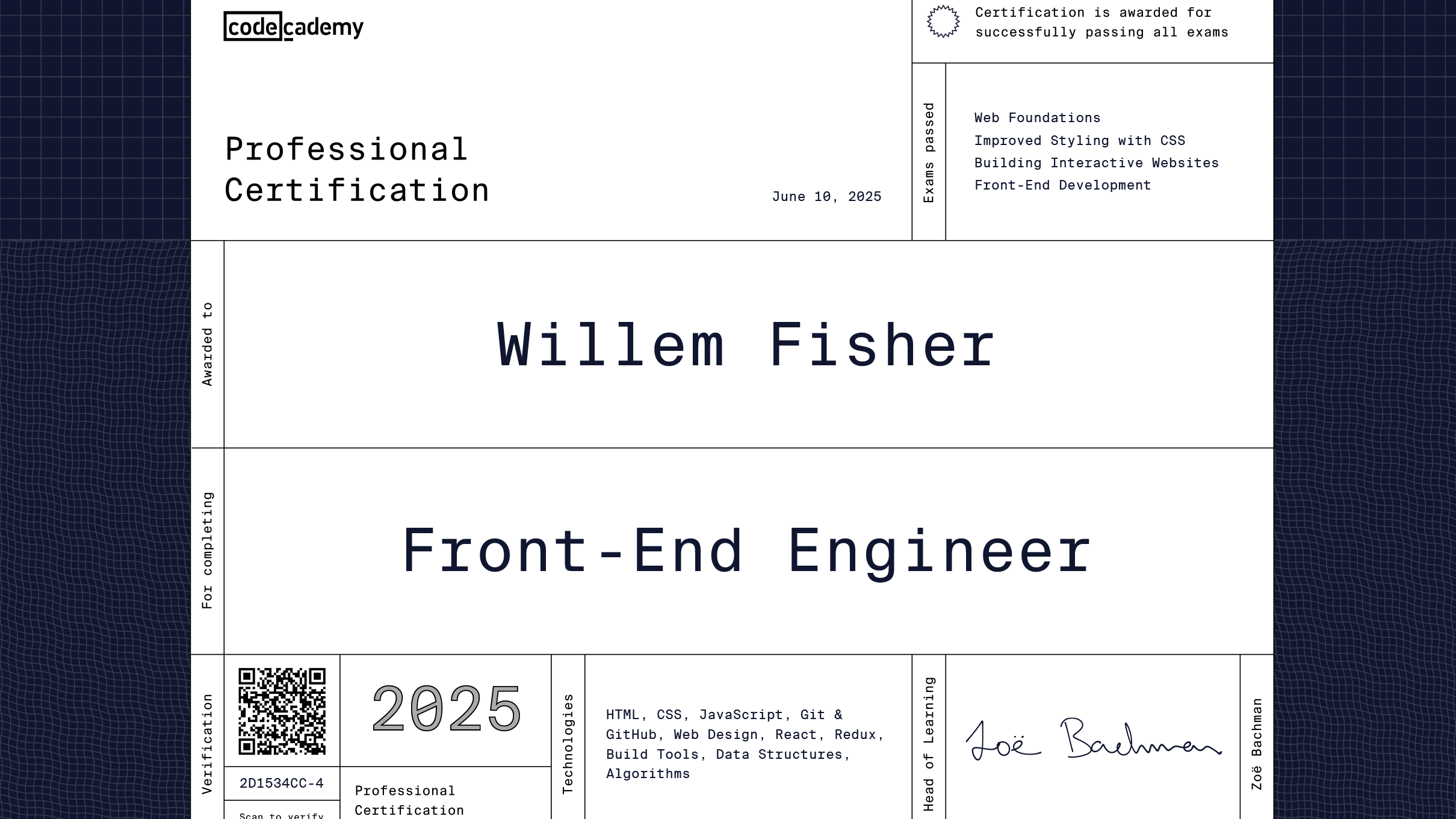 TIGs web developer career growth