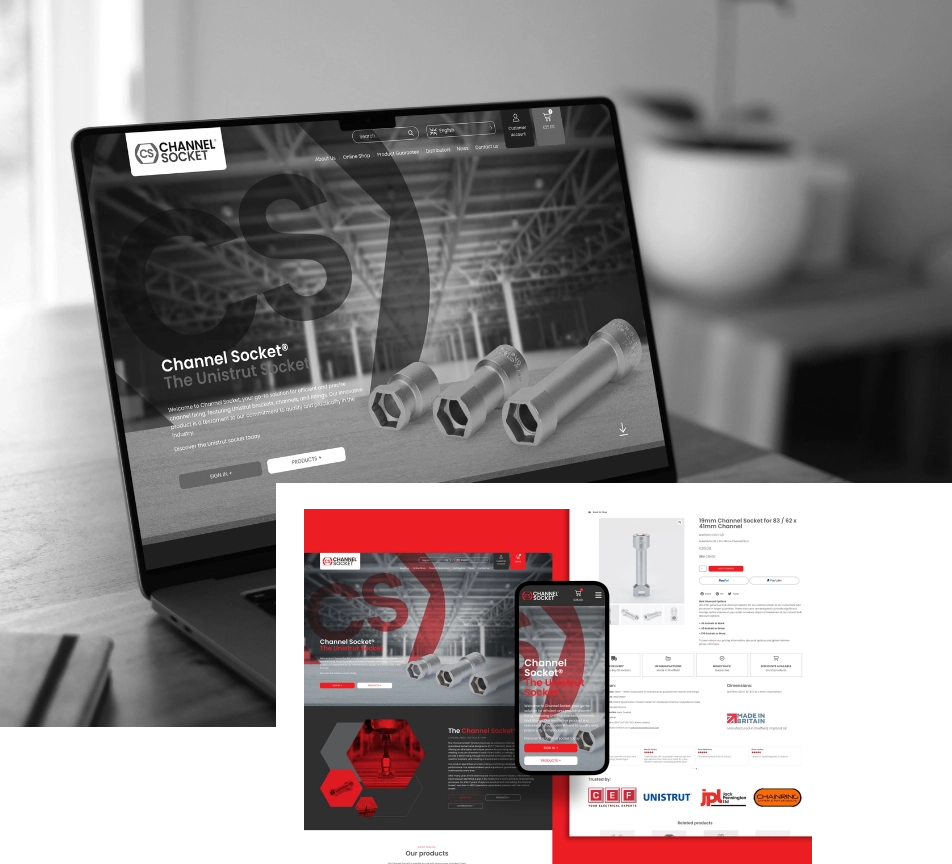 Channel Sockets Website Development